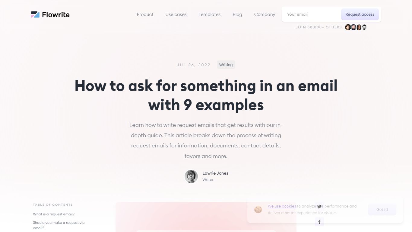 How to write email for requesting something — with 9 Examples